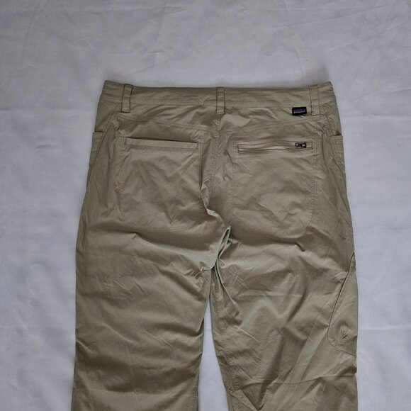 Patagonia Women's Tan/Khaki Quandary Convertible Hiking Pants Size 10 - Picture 5 of 11
